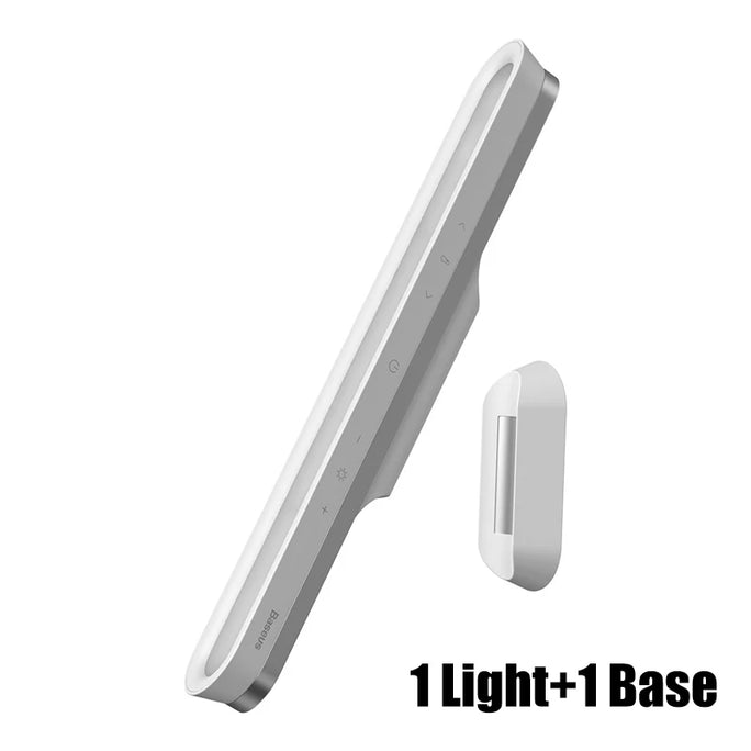 Baseus Magnetic LED Desk Lamp – Rechargeable, Dimmable, Night & Study Light