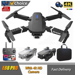 E88Pro 4K Drone with HD Camera – Foldable & WiFi FPV