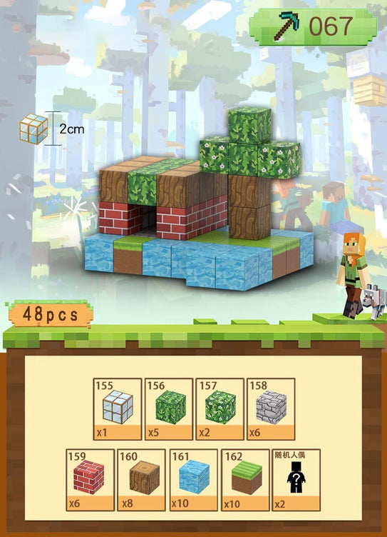 Magnetic Building Blocks – STEM Educational Construction Toy