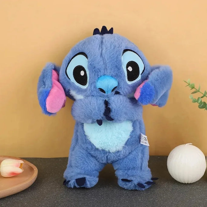 Stitch Plush Toy – Soothing Music, Light & Breathing Effect