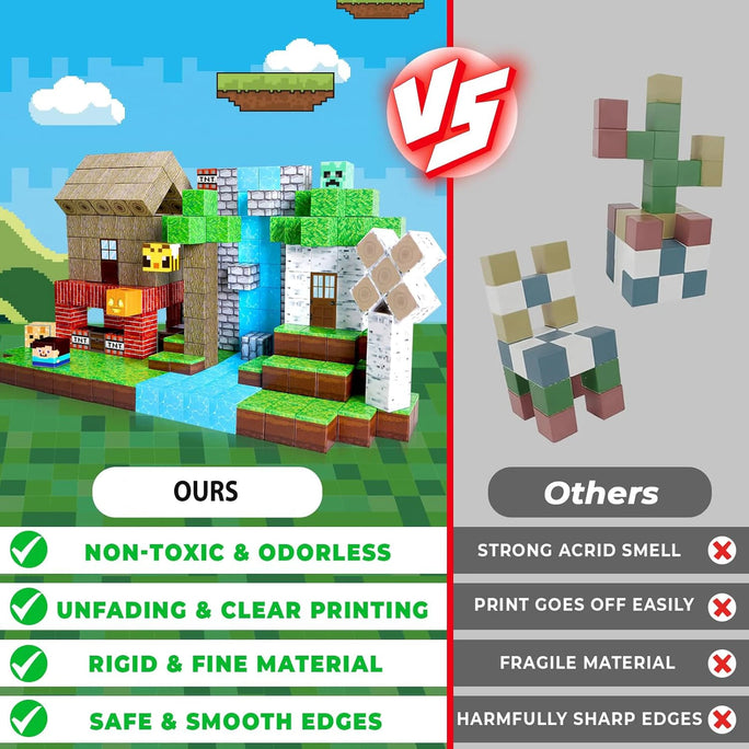 Magnetic Building Blocks – STEM Educational Construction Toy